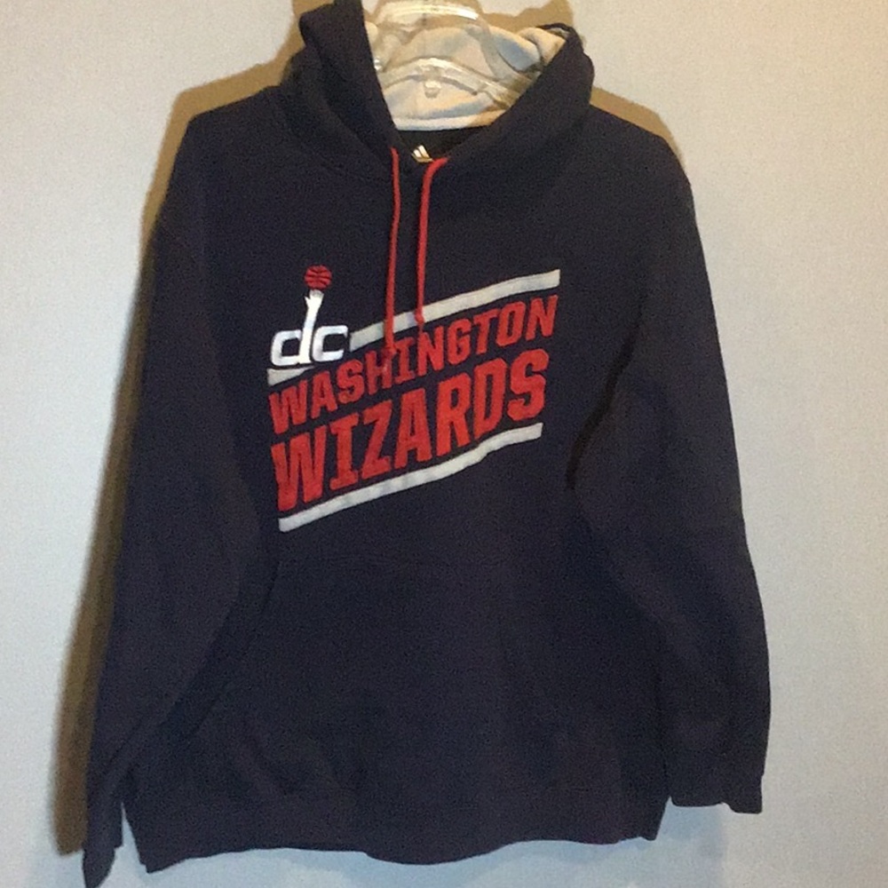 Adidas Washington DC Wizards hoodie sweatshirt NBA